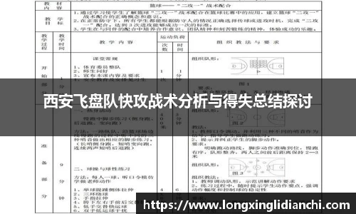 西安飞盘队快攻战术分析与得失总结探讨